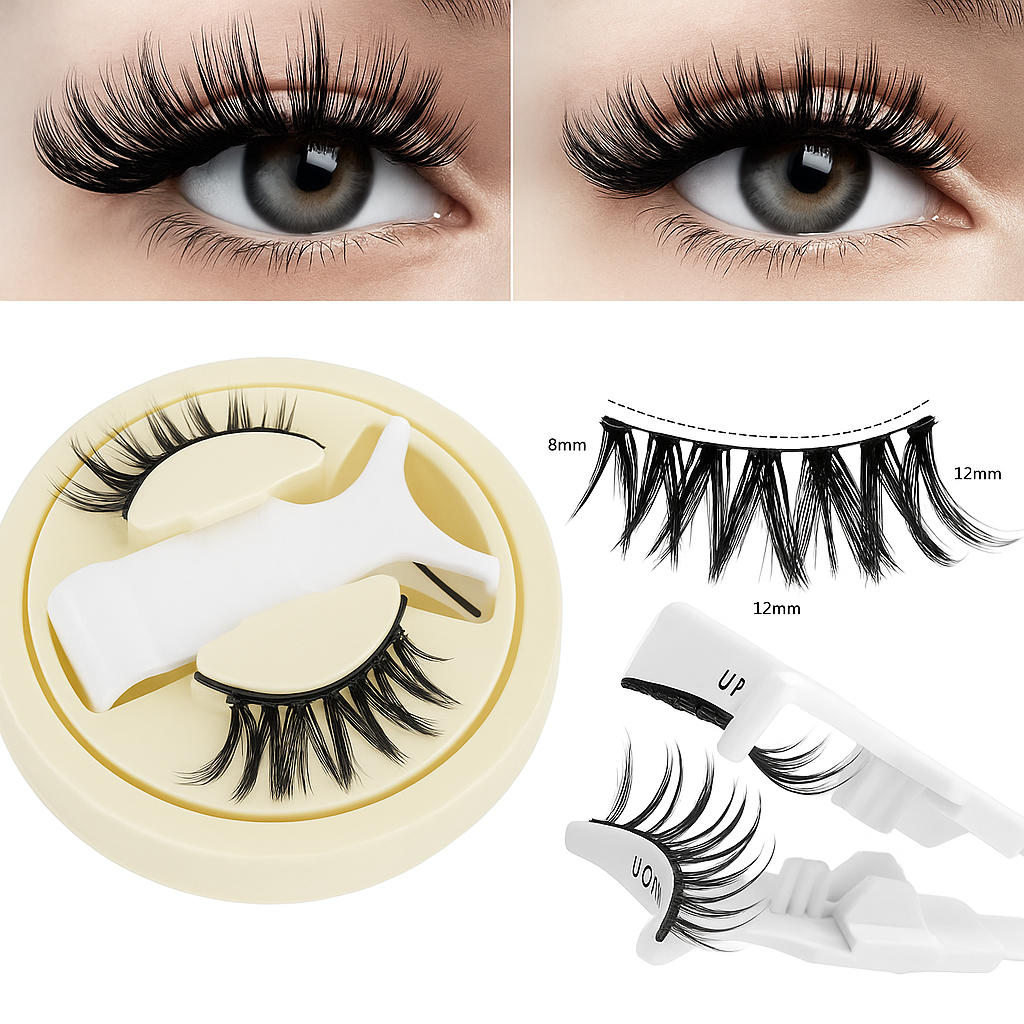 Faux Cils Magnétiques – Regard Sublimé Sans Colle