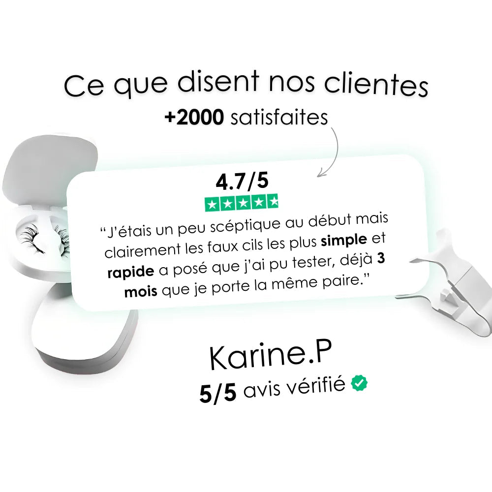 Faux Cils Magnétiques – Regard Sublimé Sans Colle