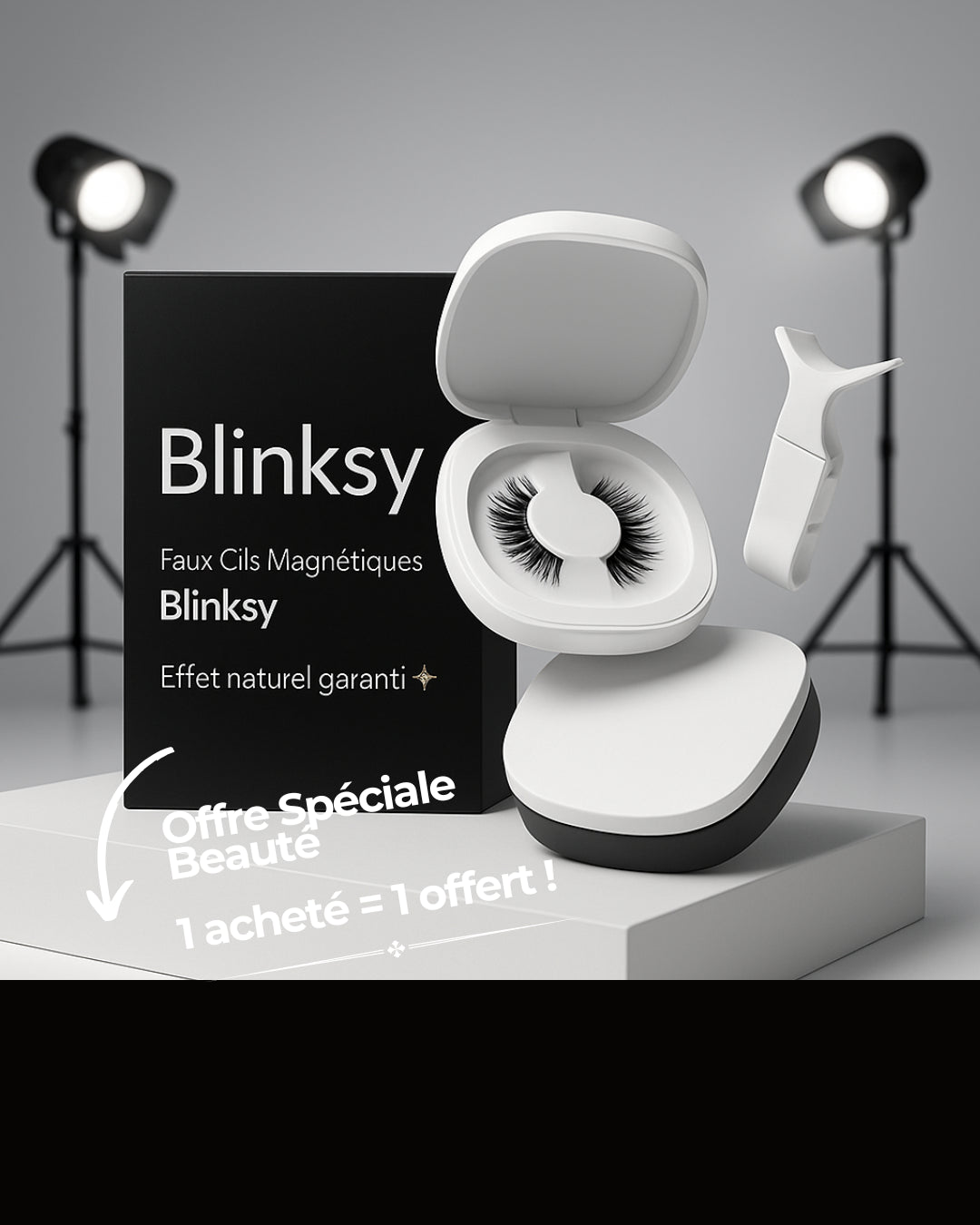 Faux Cils Magnétiques – Regard Sublimé Sans Colle