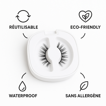 Faux Cils Magnétiques – Regard Sublimé Sans Colle